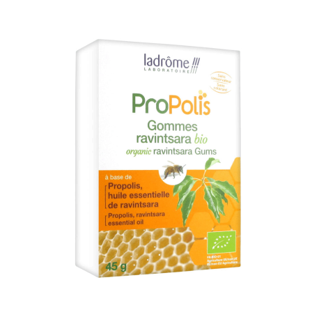 Gommes propolis orange 45g Ladrôme  dans votre magasin bio en ligne Etiketbio.eu