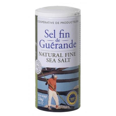Sel fin guerande boite verseuse 250g   dans votre magasin bio en ligne Etiketbio.eu