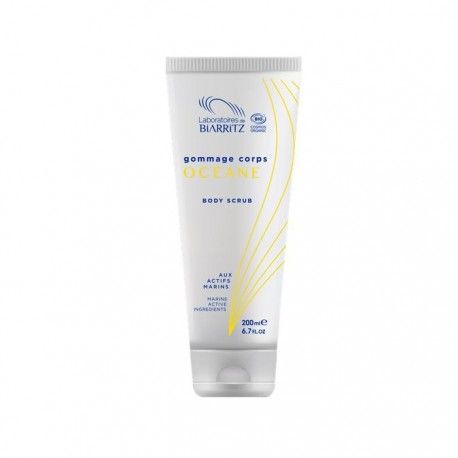 Gommage corps oceane 200ml Laboratoires de Biarritz  dans votre magasin bio en ligne Etiketbio.eu