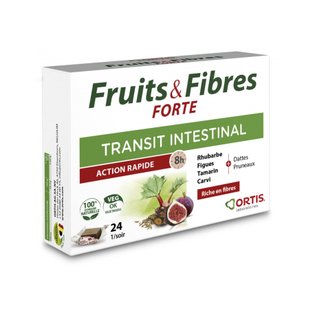 FRUITS&FIBRES FORTE 24CUBES | ORTIS | Acheter sur EtiketBio.eu