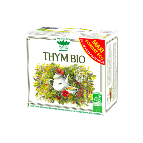 Tisane Thym France bio - 18 sachets