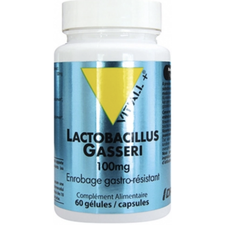 LACTOBACILLUS GASSERI 100MG 60CAPS | VITALL + chez Etik&Bio
