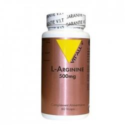 L ARGININE 500MG 60GELS | VITALL + | Acheter sur EtiketBio.eu