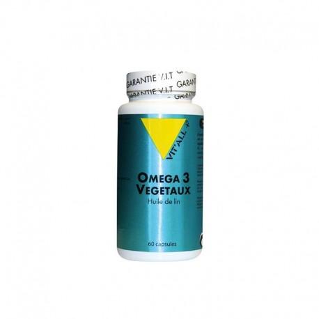 Omega 3 vegetaux 1000mg 60caps Vit'all +  dans votre magasin bio en ligne Etiketbio.eu