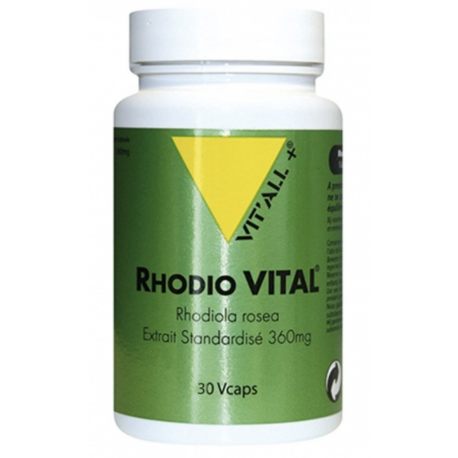 RHODIO VITAL 360MG 60GELS | VITALL + chez Etik&Bio