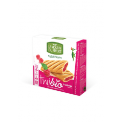 Twibio fourre framboise 150g Moulin du Pivert dans votre magasin bio en ligne Etiketbio.eu