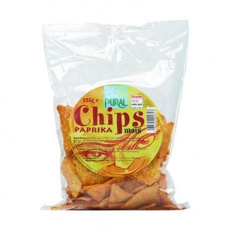 CHIPS MAIS PAPRIKA 125G | PURALIMENT | Acheter sur EtiketBio.eu