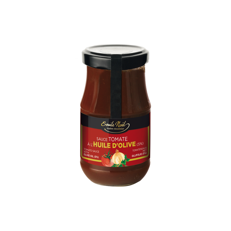 SAUCE TOMATE A L'HUILE D'OLIVE 350G