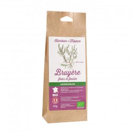 BRUYERE FLEURS ET FEUILLES 40G | HERBIER DE FRANCE | Acheter sur Et...