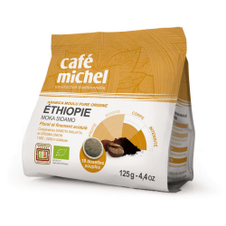 DOSETTES ETHIOPIE 125G | CAFE MICHEL | Acheter sur EtiketBio.eu