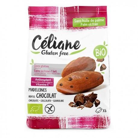 Madeleines pepites choco 180g Les Recettes de Céliane  dans votre magasin bio en ligne Etiketbio.eu