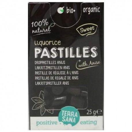 REGLISSE PASTILLES ANIS 25G, TERRA SANA