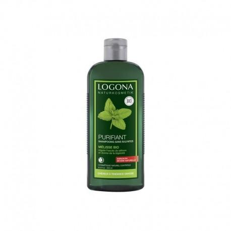 SHAMPOOING PURIFIANT MELISSE 250ML | LOGONA | Acheter sur EtiketBio.eu