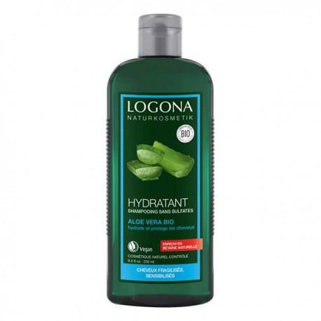 SHAMPOOING HYDRATANT ALOE VERA 250ML | LOGONA | Acheter sur EtiketB...