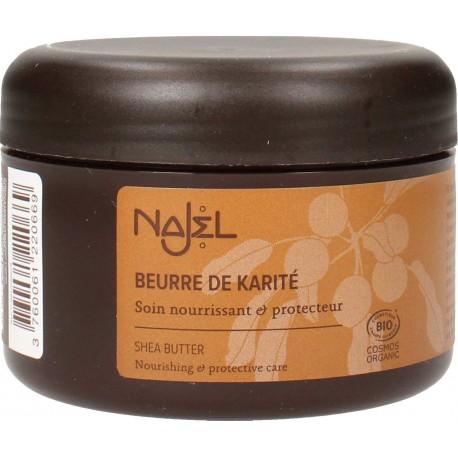 BEURRE DE KARITE 100GR | NAJEL | Acheter sur EtiketBio.eu