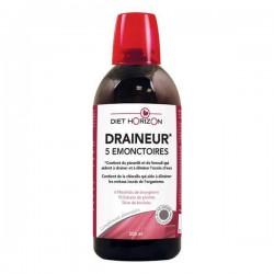DRAINEUR 5 EMONCTOIRES 500ML DIET HORIZON  dans votre magasin bio en ligne Etiketbio.eu