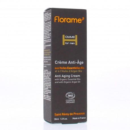 CREME ANTI-AGE HOMME BIO 30ML | FLORAME | Acheter sur EtiketBio.eu