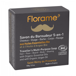 SAVON DU BAROUDEUR 5EN1 100GR | FLORAME | Acheter sur EtiketBio.eu