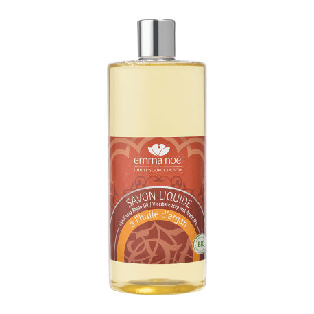 SAVON LIQUIDE A L'HUILE D'ARGAN BIO 1L | EMMA NOEL | Acheter sur Et...