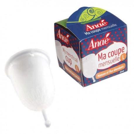 COUPE MENSTRUELLE L Anaé  dans votre magasin bio en ligne Etiketbio.eu