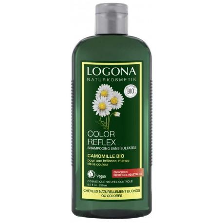 Shampooing reflets camomille 250ml Logona dans votre magasin bio en ligne Etiketbio.eu Shampooing reflets camomille 250ml Logona dans votre magasin bio en ligne Etiketbio.eu