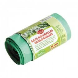 Sacs poubelle 30l La Droguerie Écologique  dans votre magasin bio en ligne Etiketbio.eu