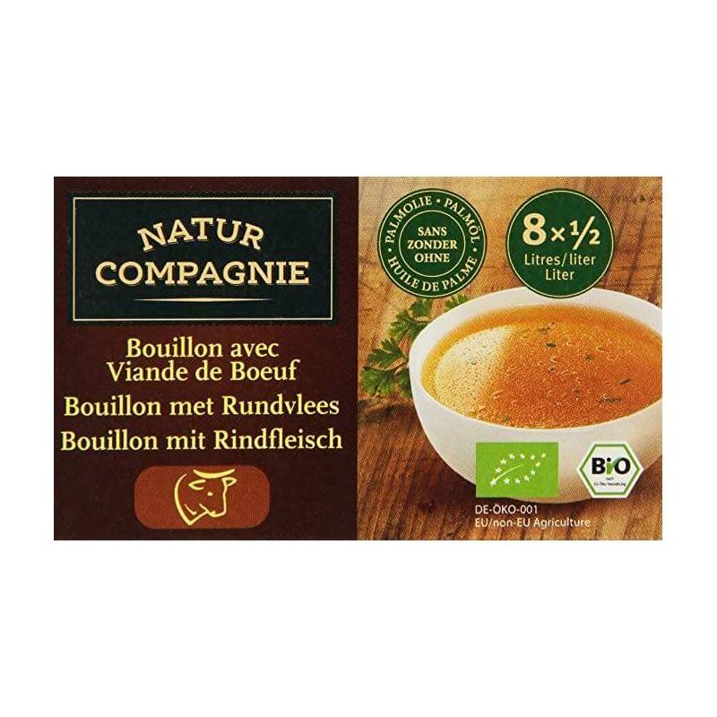 BOUILLON CUBE BOEUF 96G NATURE COMPAGNIE chez Etik&Bio