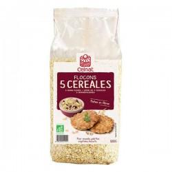 Flocons 5 cereales 500 g Celnat dans votre magasin bio en ligne Etiketbio.eu