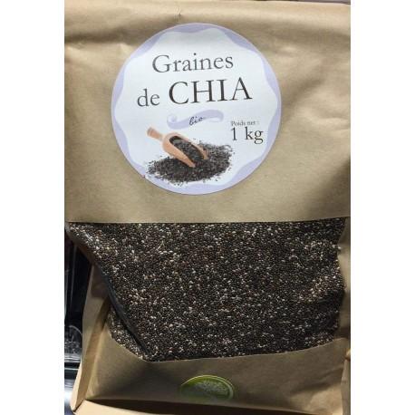 Vente de Graines de Chia Bio 1kg