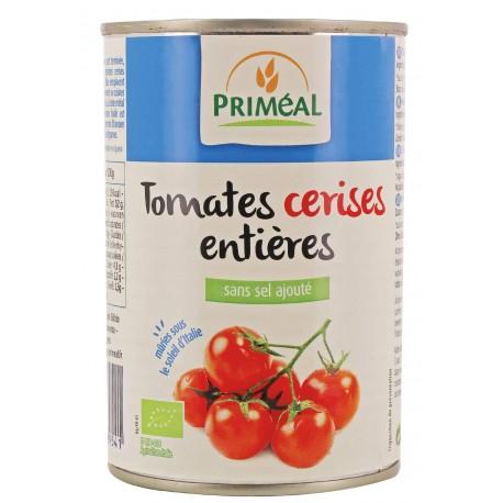 TOMATES CERISES ENTIERES 400G PRIMEAL dans votre magasin bio en ligne Etiketbio.eu TOMATES CERISES ENTIERES 400G PRIMEAL dans votre magasin bio en ligne Etiketbio.eu