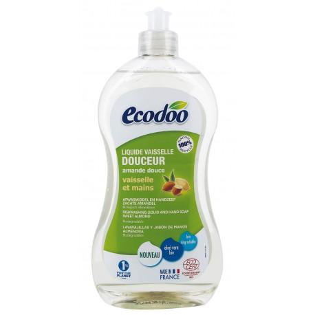 Liquide vaisselle amande douce 500ml Ecodoo  dans votre magasin bio en ligne Etiketbio.eu