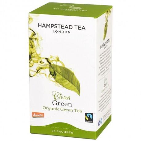 THE VERT CLEAN GREEN | HAMPSTEAD TEA | Acheter sur EtiketBio.eu