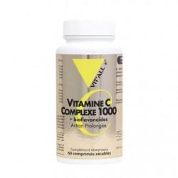 Vit c 1000 action prolongee 100comp Vit'all +  dans votre magasin bio en ligne Etiketbio.eu