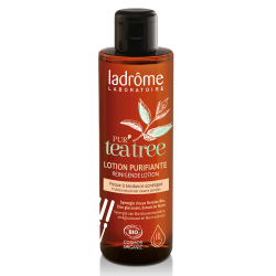 Lotion purifiante tea tree menthe 200ml Ladrôme  dans votre magasin bio en ligne Etiketbio.eu