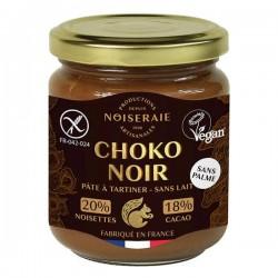PATE A TARTINER CHOCO NOIR SANS LAIT 300G NOISERAIE dans votre magasin bio en ligne Etiketbio.eu