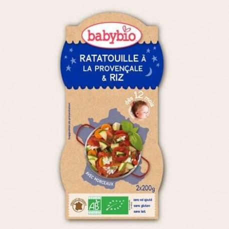 BOL BONNE NUIT RATATOUILLE A LA PROVENCALE RIZ 2X200G BOL BONNE NUIT RATATOUILLE A LA PROVENCALE RIZ 2X200G
