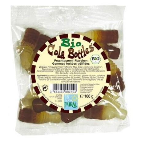 Cola bottles 100g Puraliment  dans votre magasin bio en ligne Etiketbio.eu