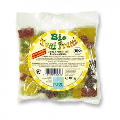 Veggie tutti frutti sans gelatine 100g Puraliment dans votre magasin bio en ligne Etiketbio.eu Veggie tutti frutti sans gelatine 100g Puraliment dans votre magasin bio en ligne Etiketbio.eu