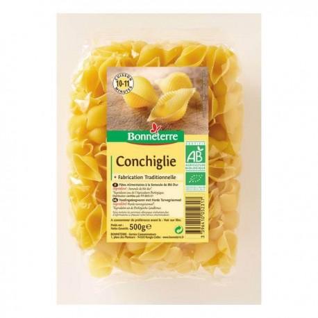 Conchiglie - coquillages 500g Bonneterre dans votre magasin bio en ligne Etiketbio.eu Conchiglie - coquillages 500g Bonneterre dans votre magasin bio en ligne Etiketbio.eu