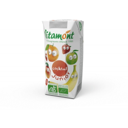 Cocktail junior 20cl Vitamont dans votre magasin bio en ligne Etiketbio.eu