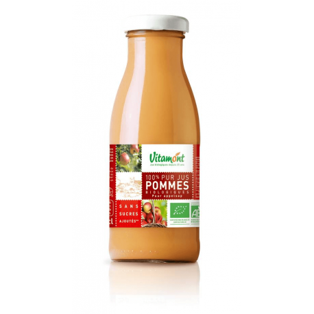 Mini pur jus de pomme trouble 25cl Vitamont dans votre magasin bio en ligne Etiketbio.eu Mini pur jus de pomme trouble 25cl Vitamont dans votre magasin bio en ligne Etiketbio.eu