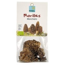 Morilles sechees 10g Puraliment  dans votre magasin bio en ligne Etiketbio.eu