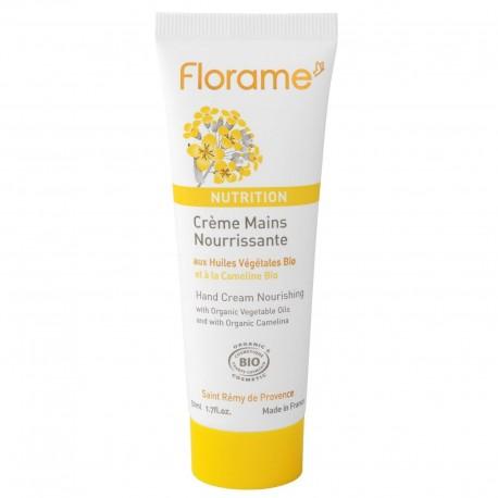 Creme mains nourrissante 50ml Florame  dans votre magasin bio en ligne Etiketbio.eu