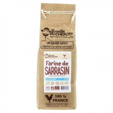 FARINE MEULE DE SARRASIN T110 1KG FARINE MEULE DE SARRASIN T110 1KG
