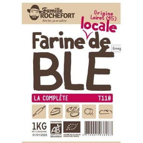 FARINE MEULE DE BLE T110 1KG | ROCHEFORT | Acheter sur EtiketBio.eu