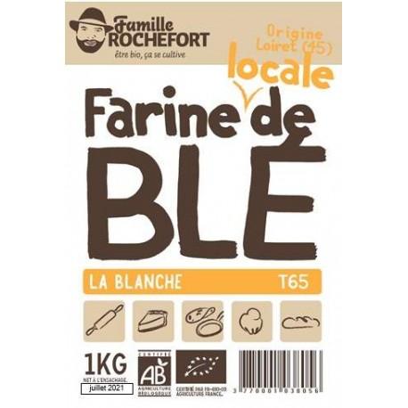 FARINE MEULE DE BLE T65 1KG CC | ROCHEFORT | Acheter sur EtiketBio.eu