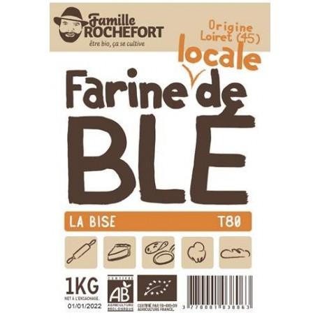FARINE MEULE DE BLE T80 1KG | ROCHEFORT | Acheter sur EtiketBio.eu