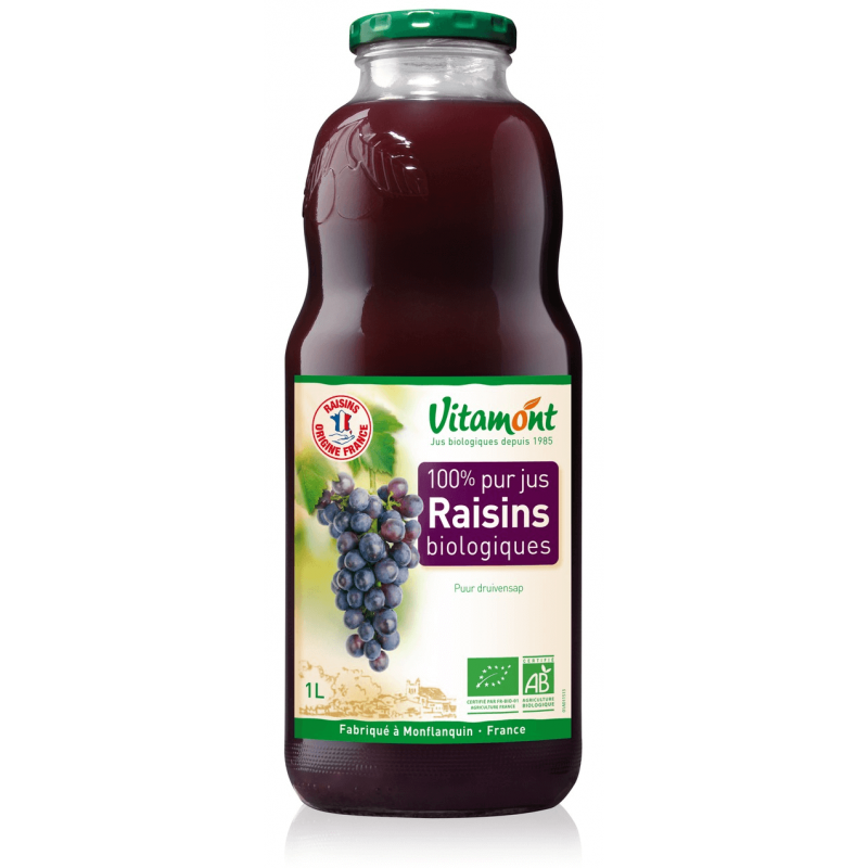 PUR JUS DE RAISIN 1L VITAMONT chez Etik&Bio