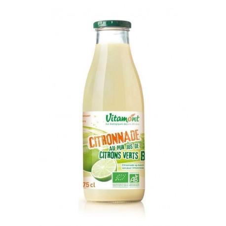CITRONNADE AU JUS DE CITRON VERT BIO 75C CITRONNADE AU JUS DE CITRON VERT BIO 75C