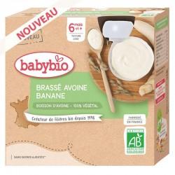 BRASSE A L'AVOINE BANANE 4X85G | BABYBIO | Acheter sur EtiketBio.eu